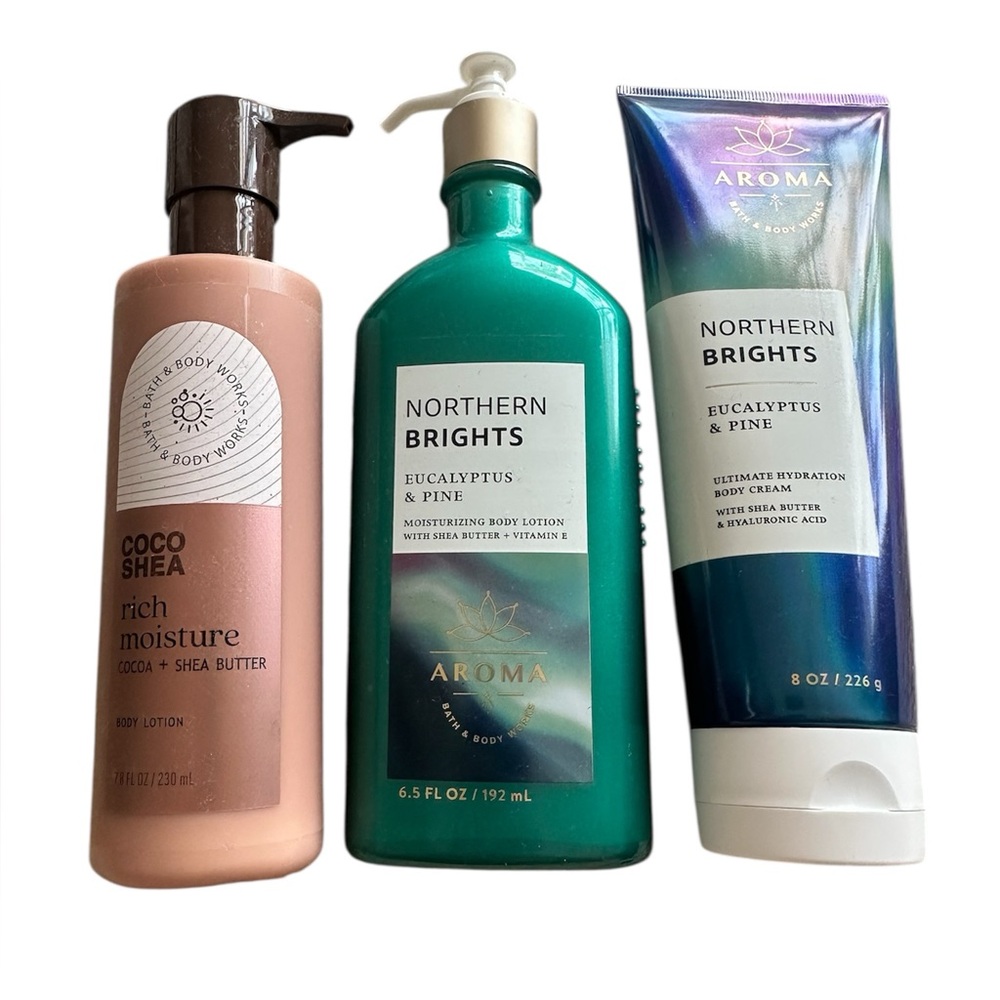 Bath and body work lotion bundle NWT